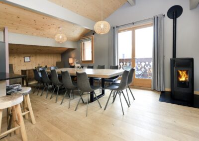 Salle à manger - Chalet Le Hibou